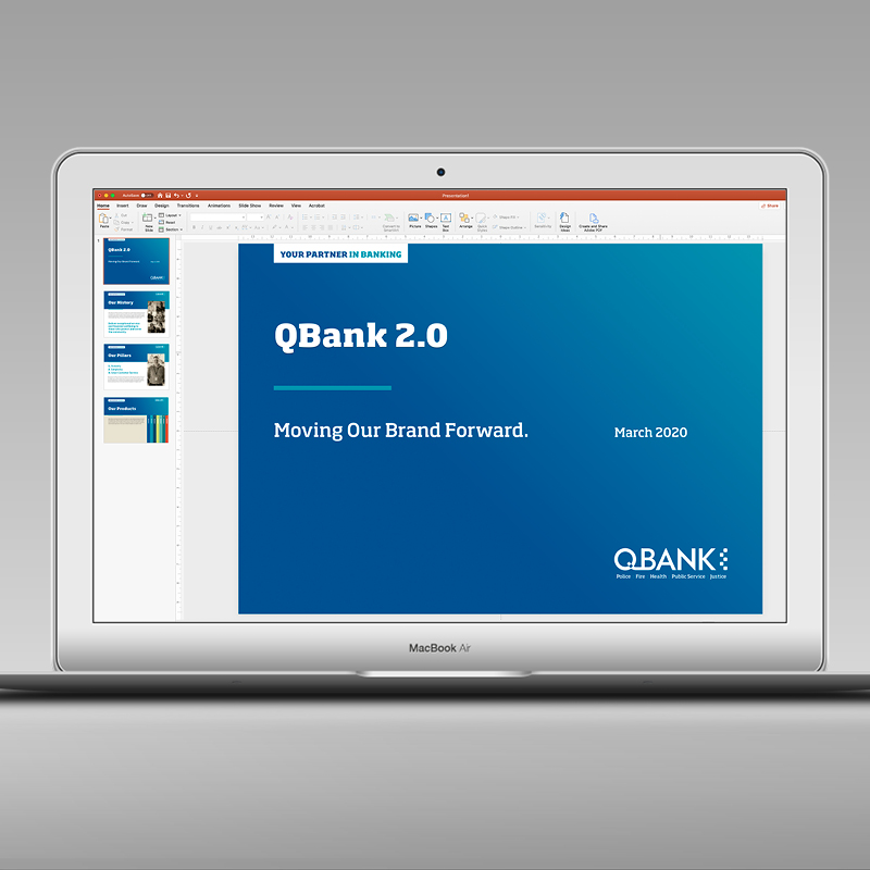 QBANK presentation layout
